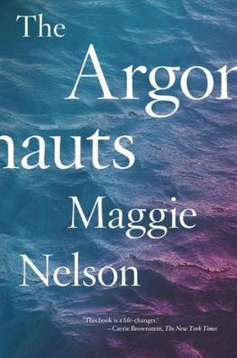 The Argonauts Cover